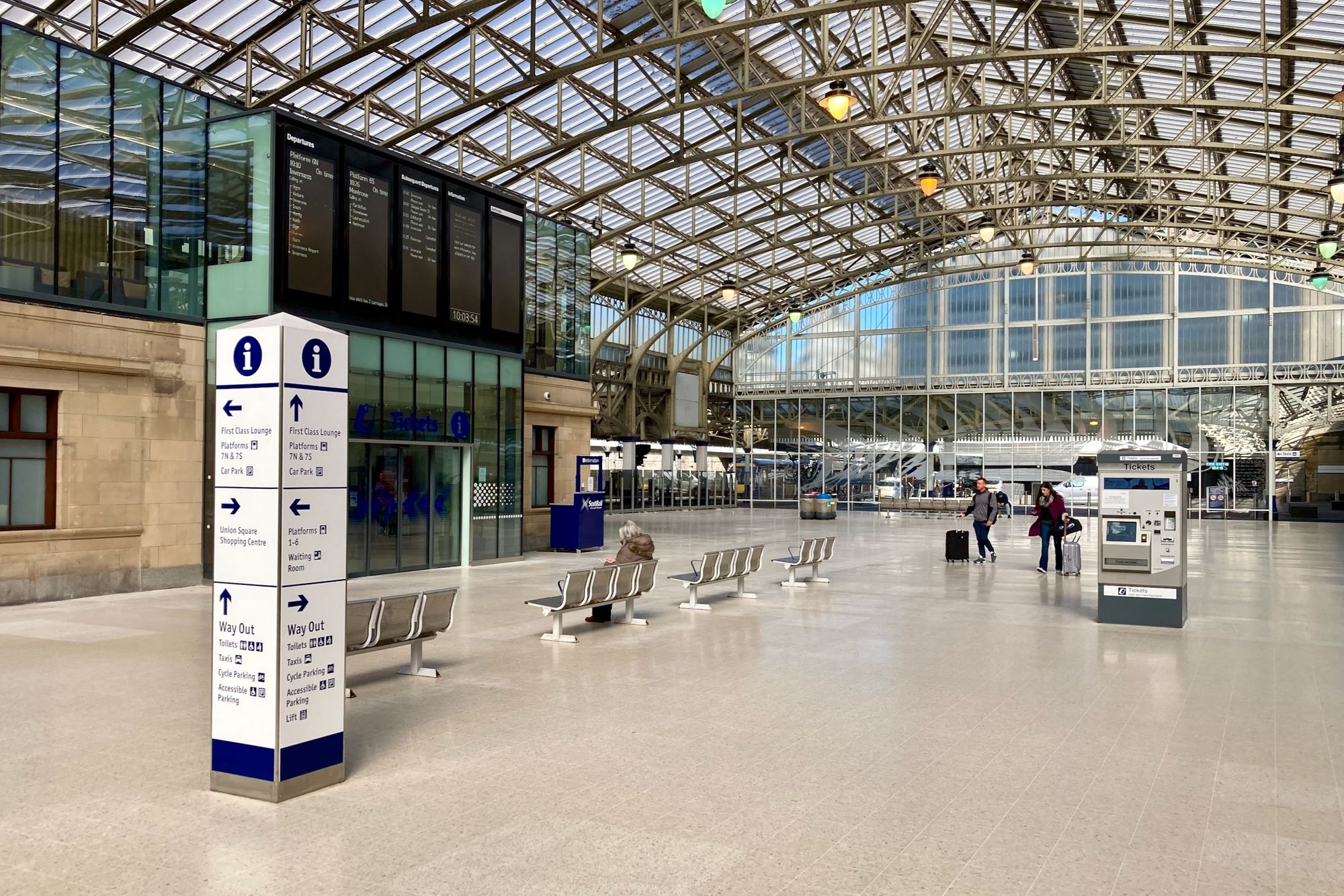 Bild: Bahnhof Aberdeen
