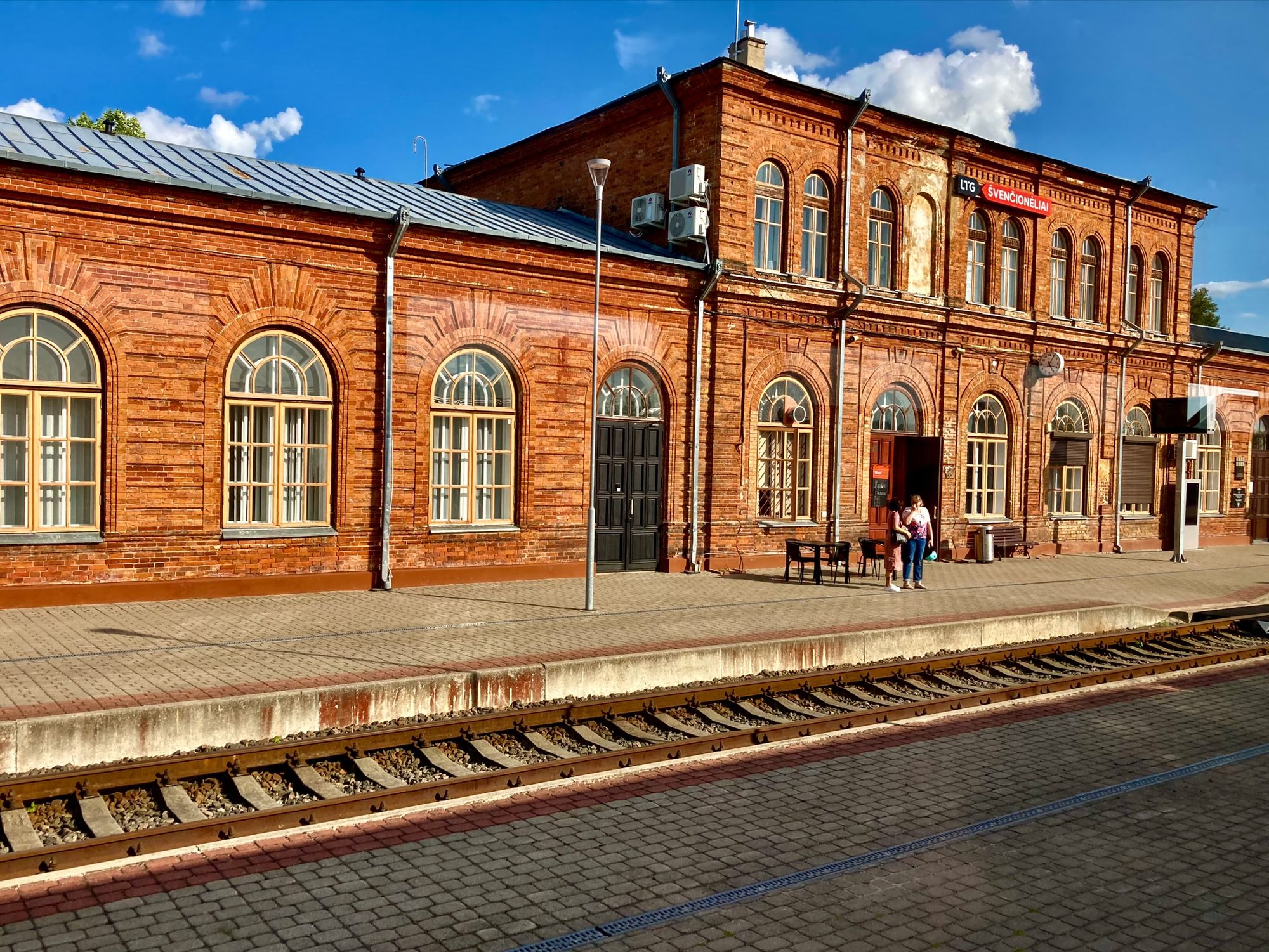 Bahnhof Švenčionėliai in Litauen