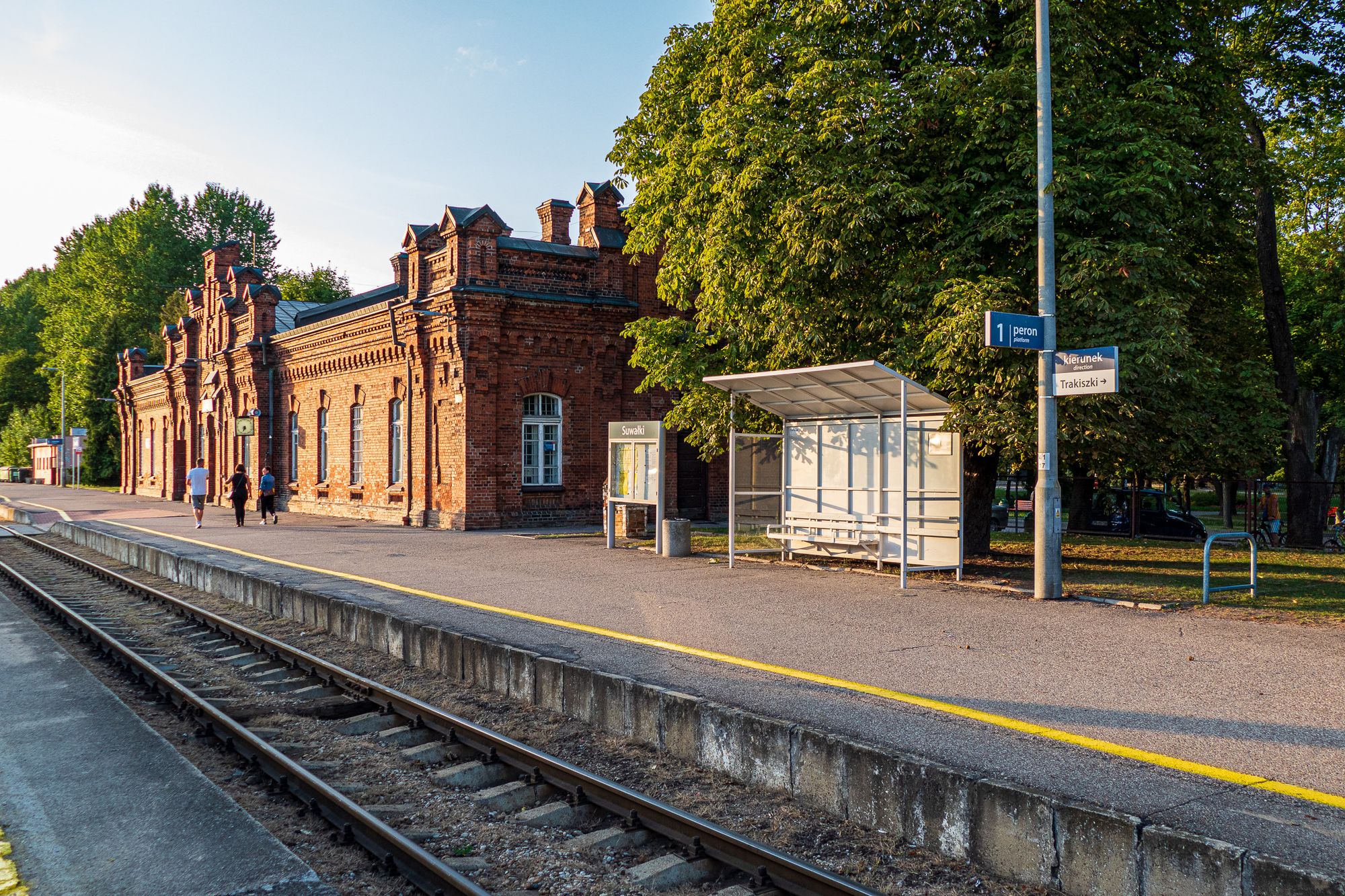 Bahnhof von Suwałki