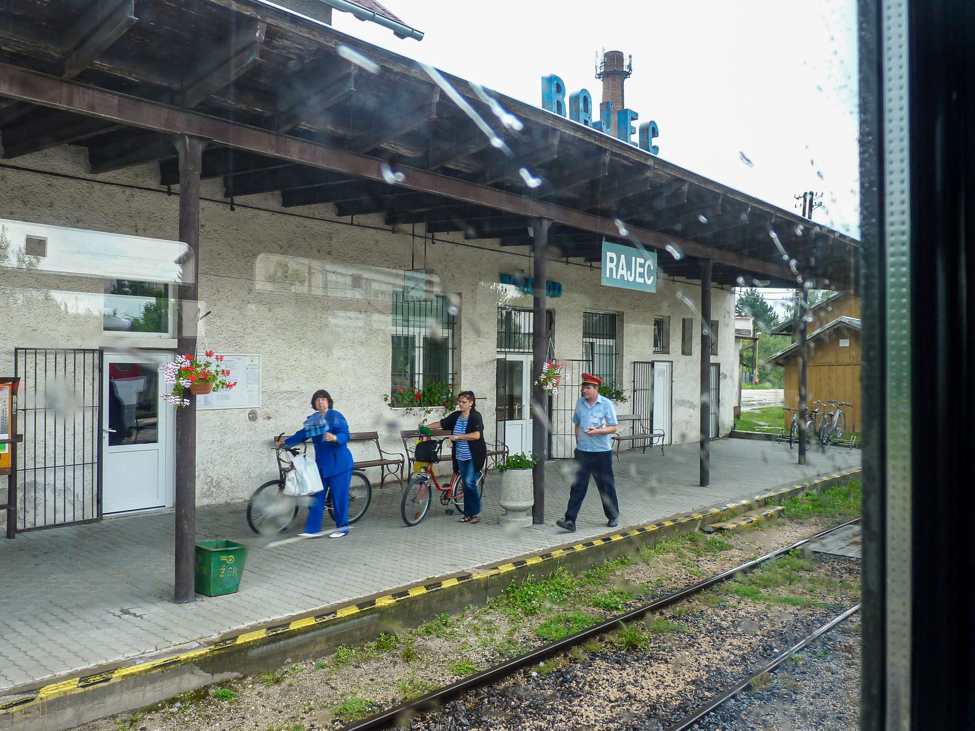 Bahnhof Rajec in der Slowakei