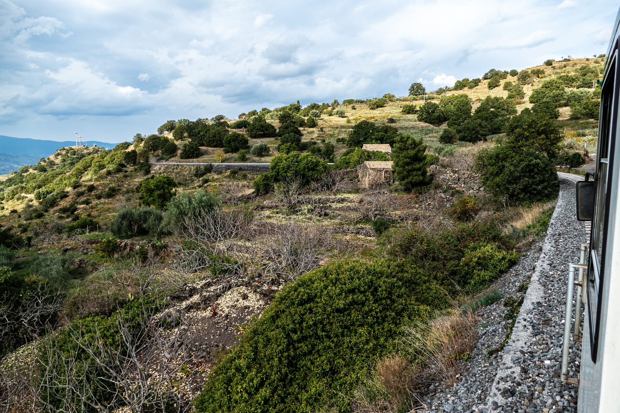 Aussicht auf eine Berglandschaft