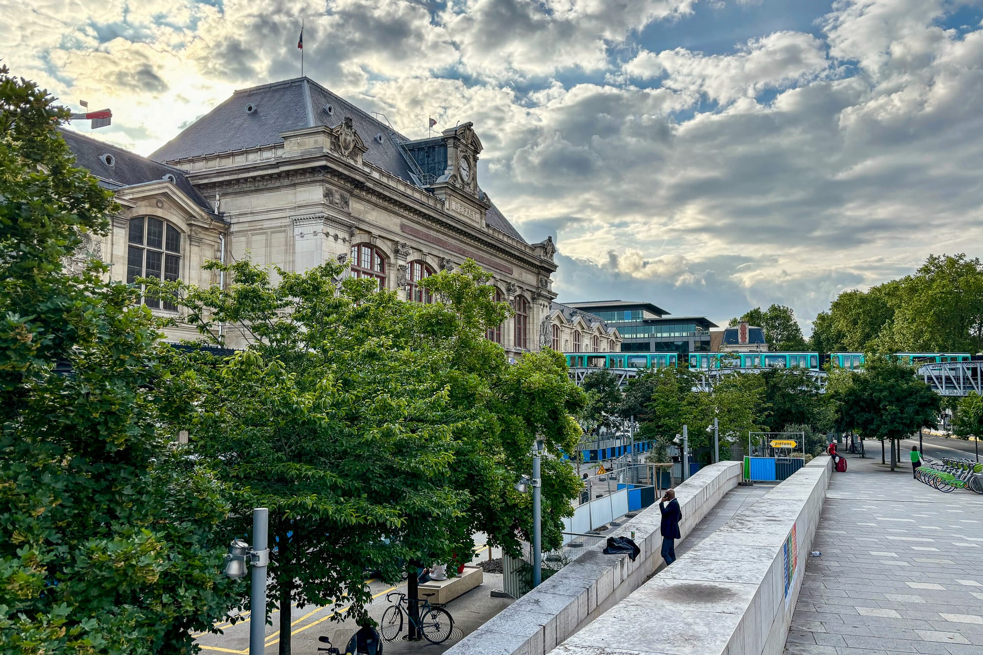 Bahnhofsgebäude von Paris-Austerlitz