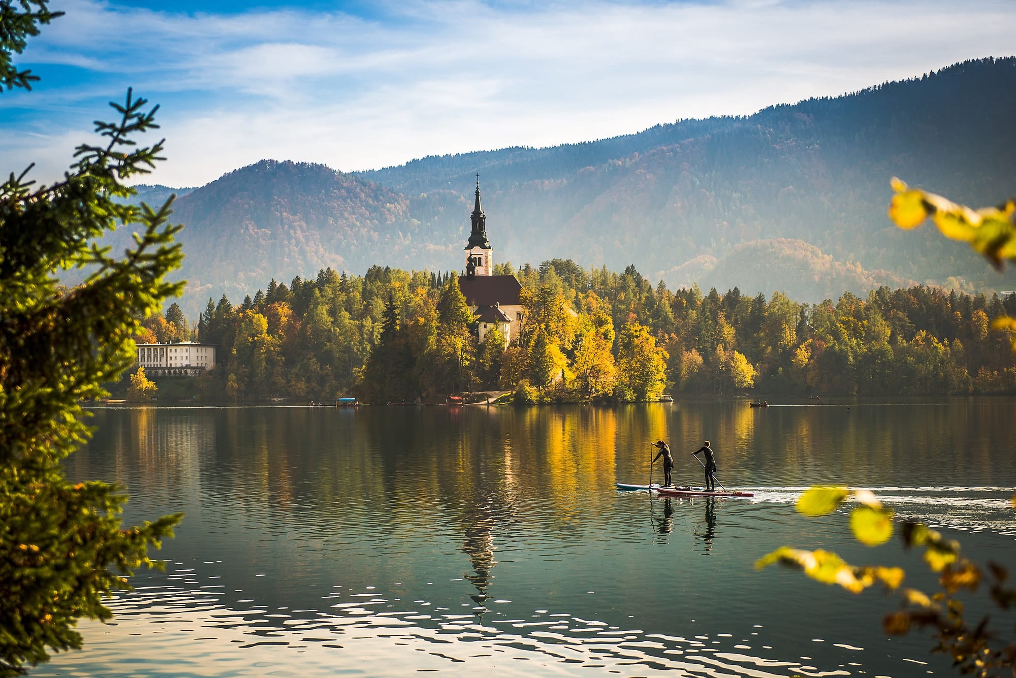 Bleder See im Herbst