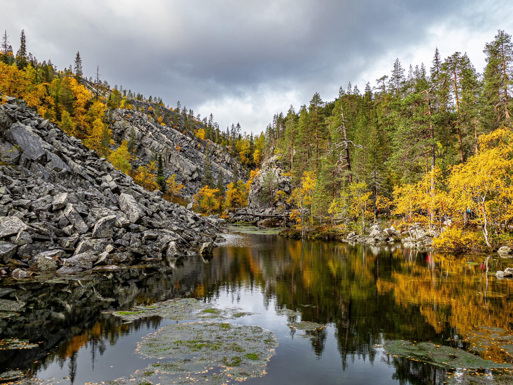 Isokuru-Schlucht im Pyhä-Luosto-Nationalpark