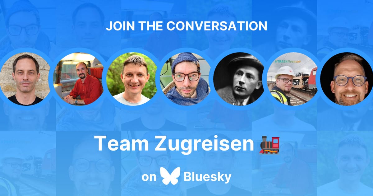 Bluesky Starter Pack "Team Zugreisen"