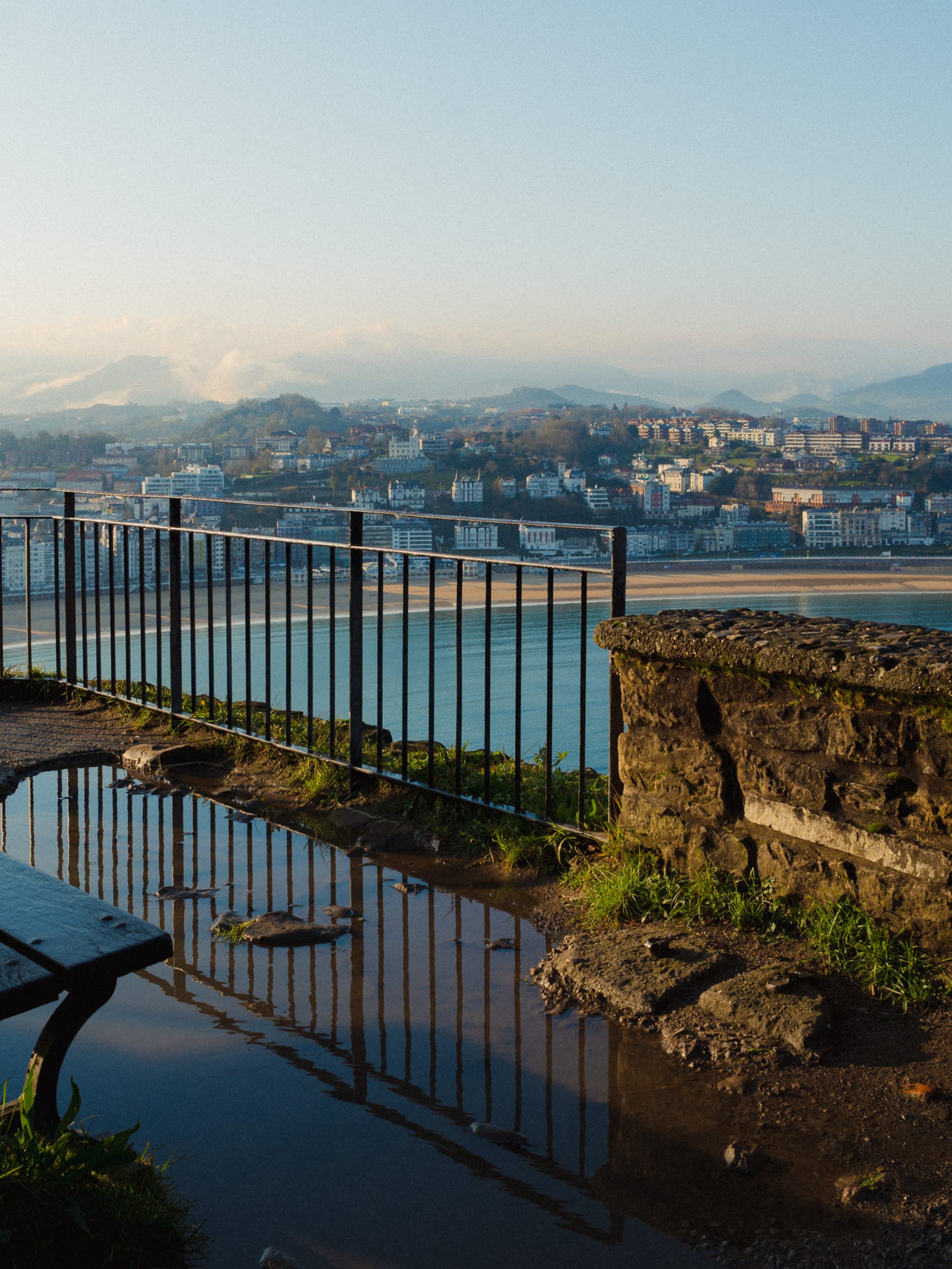 Aussicht vom Monte Urgull in San Sebastián