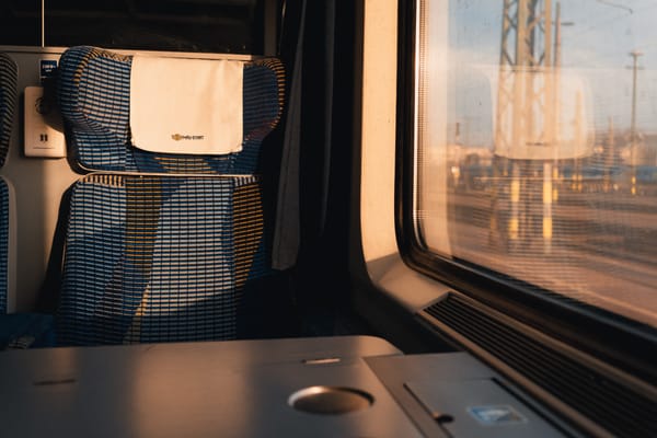 Zugfahrt an den Rand Mitteleuropas