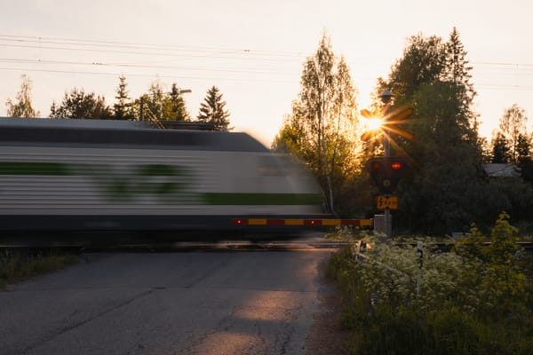 Geschwindigkeit beim Zugreisen