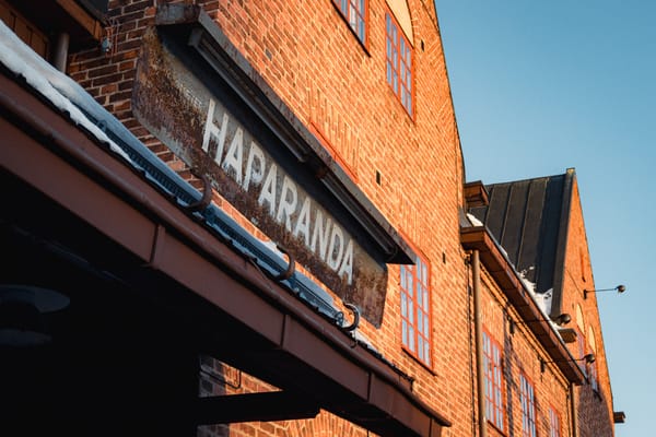 Postkarte aus Haparanda